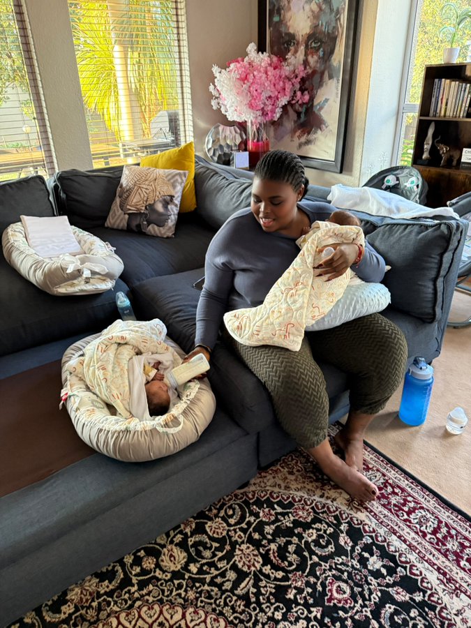 Gogo Maweni and her babies