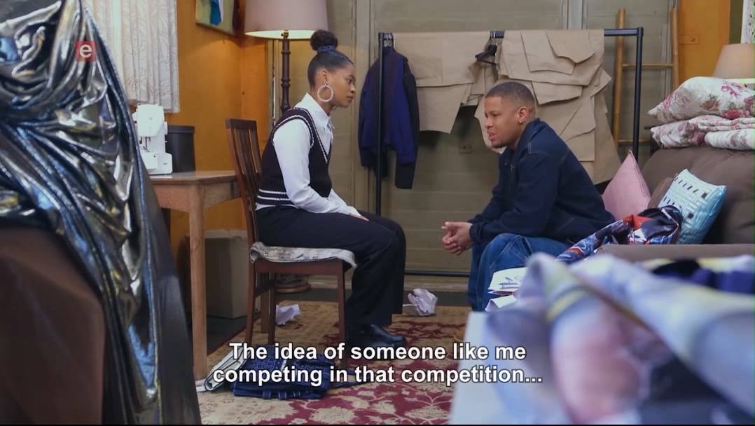Thato is ready to quit the fashion competition, but Ona refuses to let that happ…
