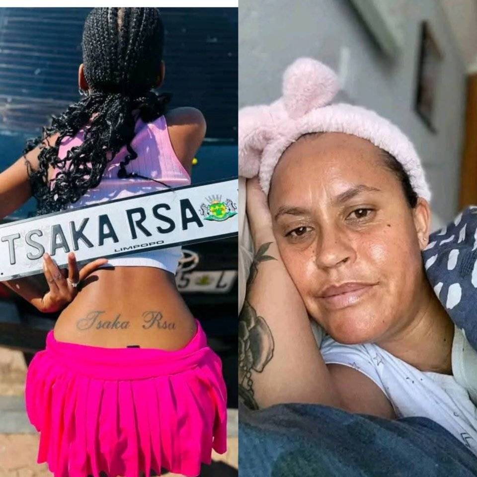 She tattooed her man’s name  … only for him to cheat with the lady in the second…