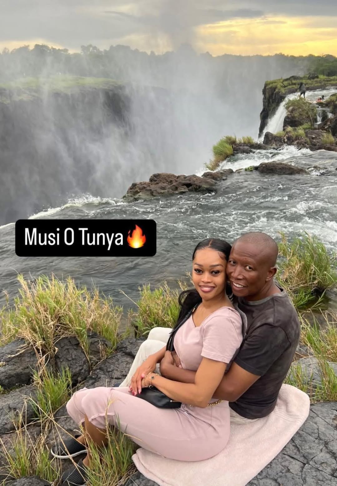 Julius Malema and Wife