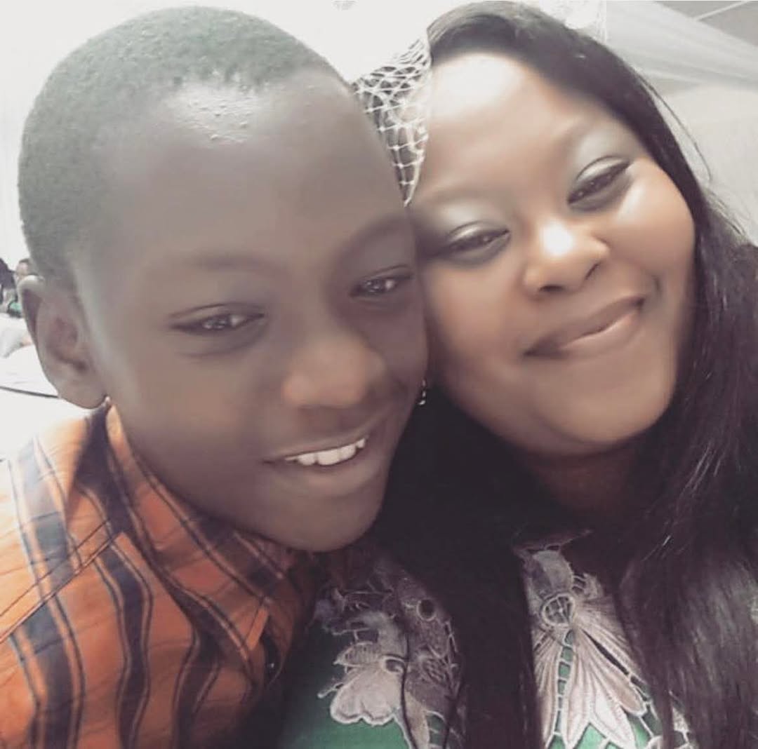 Mother and Son. Khanya and Mpumelelo Mseleku 

#son #mother #Khanya